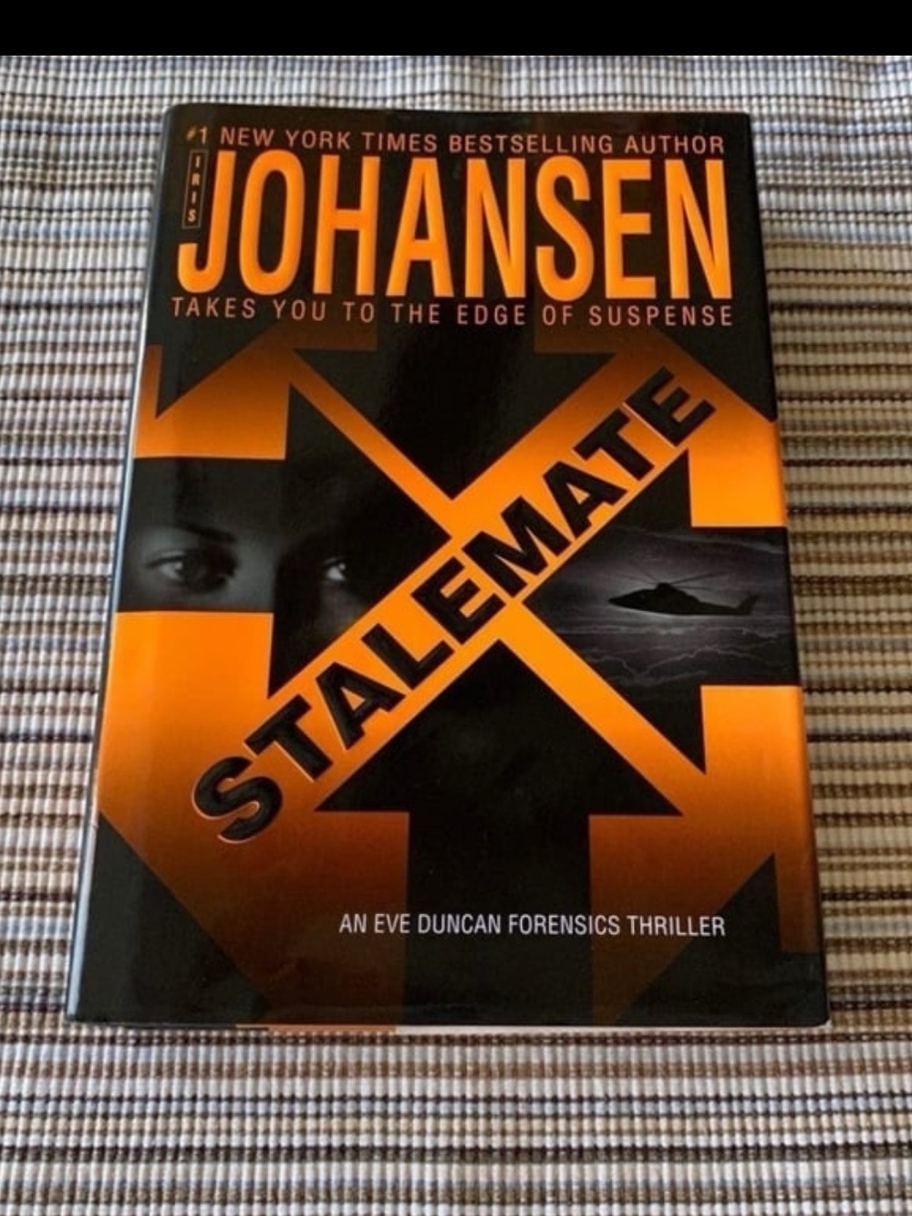 Hardcover Book ~ STALEMATE By: Iris Johansen